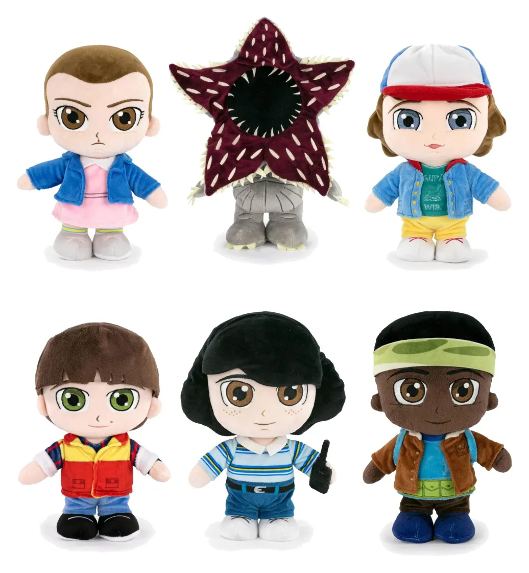 Stranger Things Plüschfiguren 27 cm Sortiment (8)
