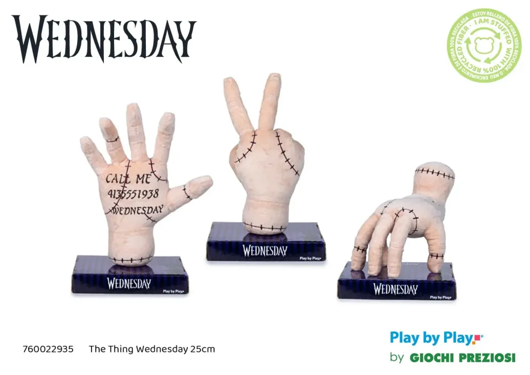 Wednesday Plüschfigur The Thing 25 cm (12)