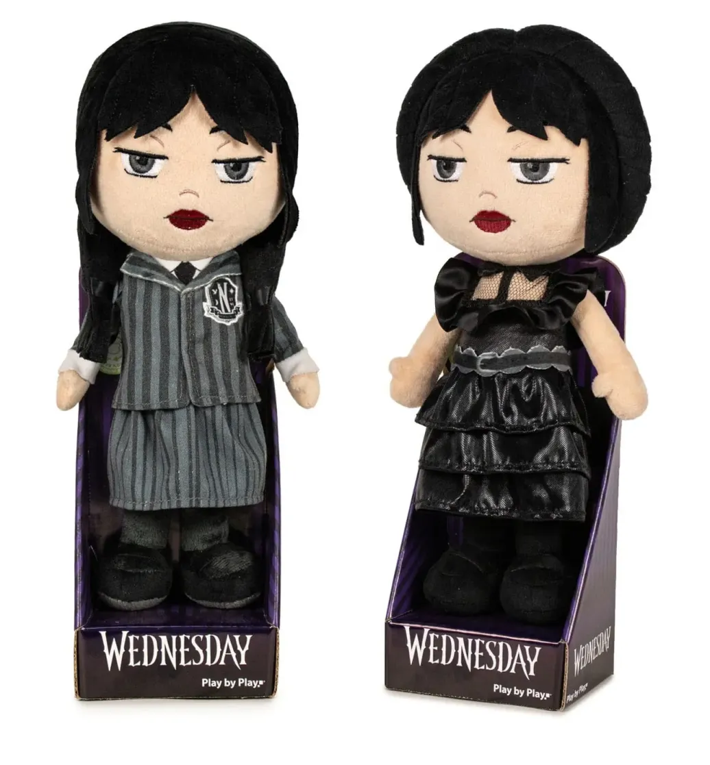 Wednesday Plüschfiguren Wednesday 32 cm Sortiment (6)