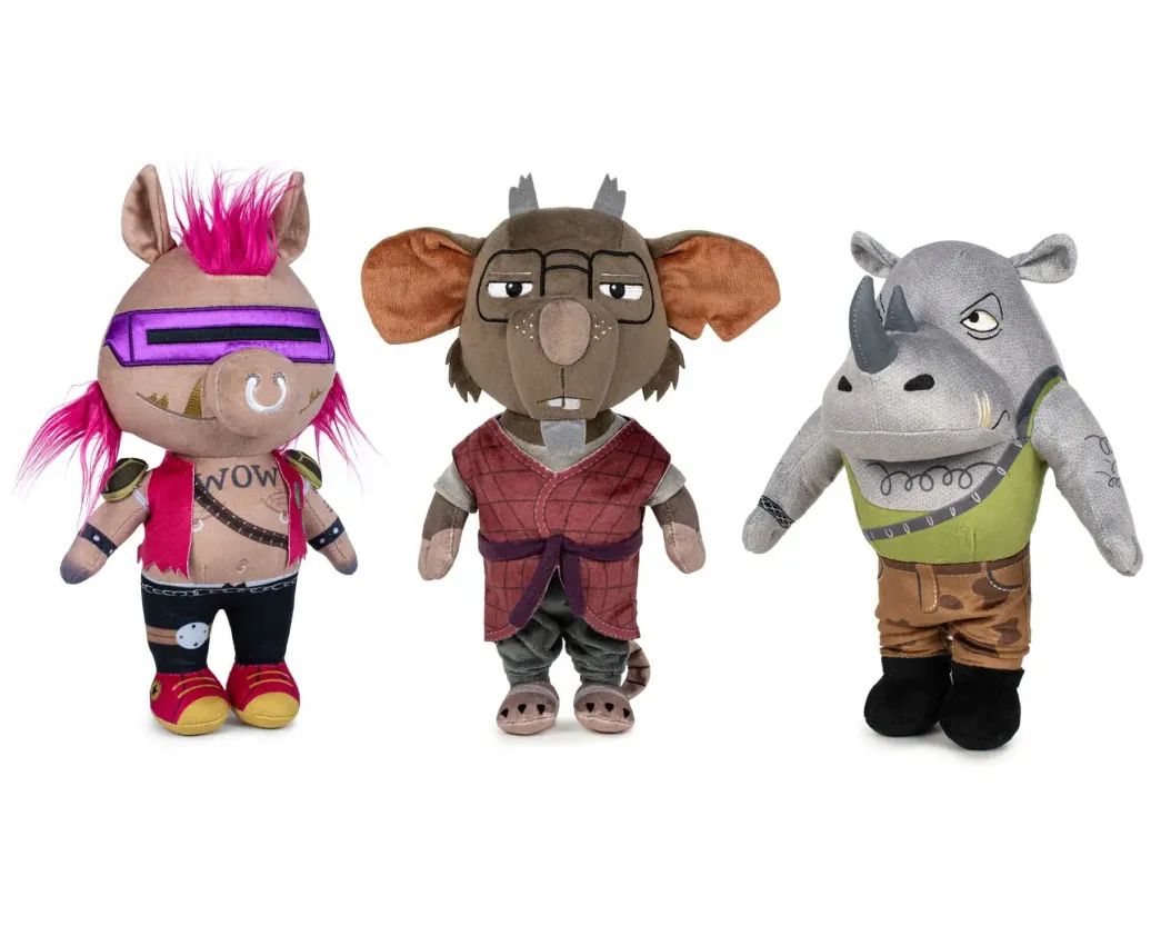 Teenage Mutant Ninja Turtles: Mutant Mayhem Plüschfiguren 28 cm Sortiment (24)