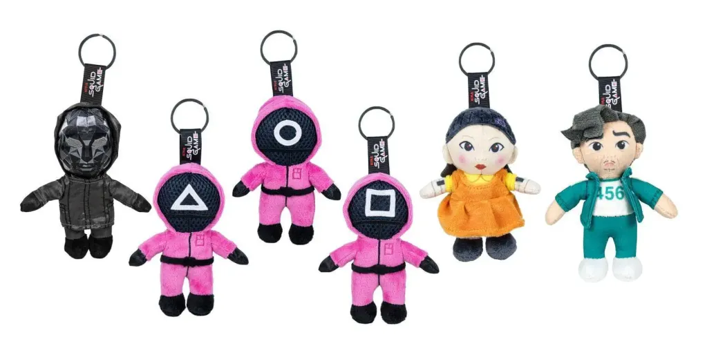 Squid Game: Metal Keychain Assortment (24)