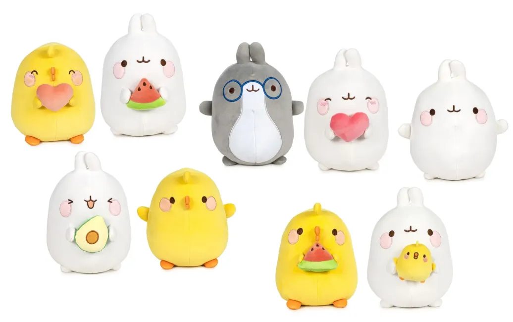 Molang Plüschfiguren 25 cm Wave 1 Medium Sortiment (12)