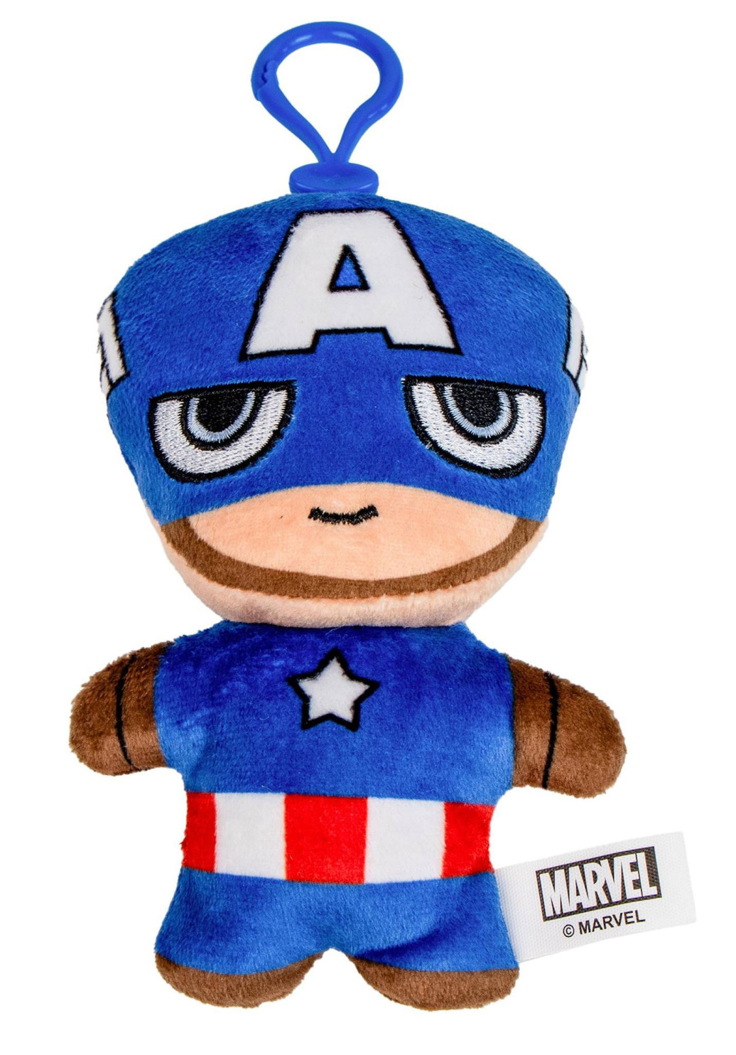 Marvel Plüsch-Schlüsselanhänger Capitan America 10 cm
