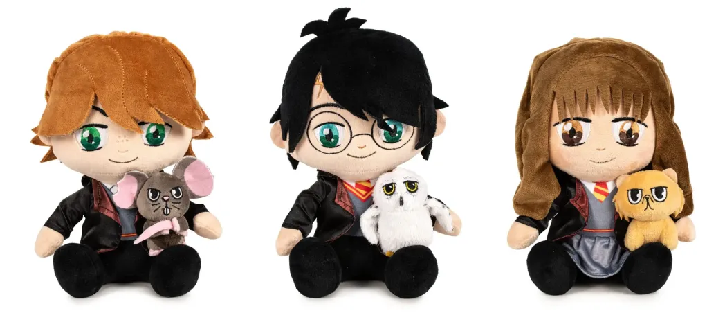 Harry Potter Plüschfiguren Set Sitting with Animals 25 cm Sortiment (12)