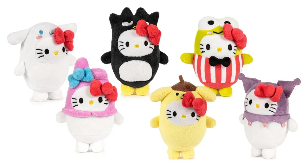 Hello Kitty  & Friends Plüschfiguren Costume Blind Box 16 cm Sortiment (12)