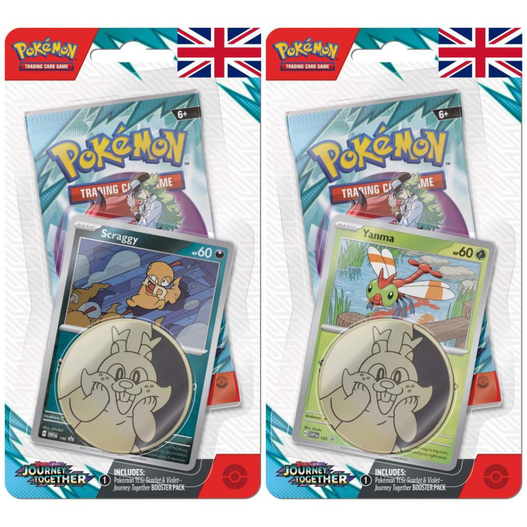 Pokémon TCG Scarlet & Violet 09 Journey Together Checklane Blister *Englische Version*