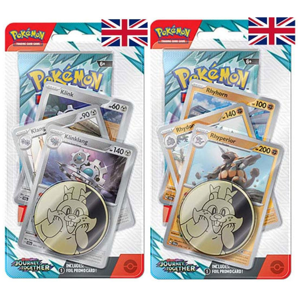 Pokémon TCG Scarlet & Violet 09 Journey Together Premium Checklane Blister *Englische Version*