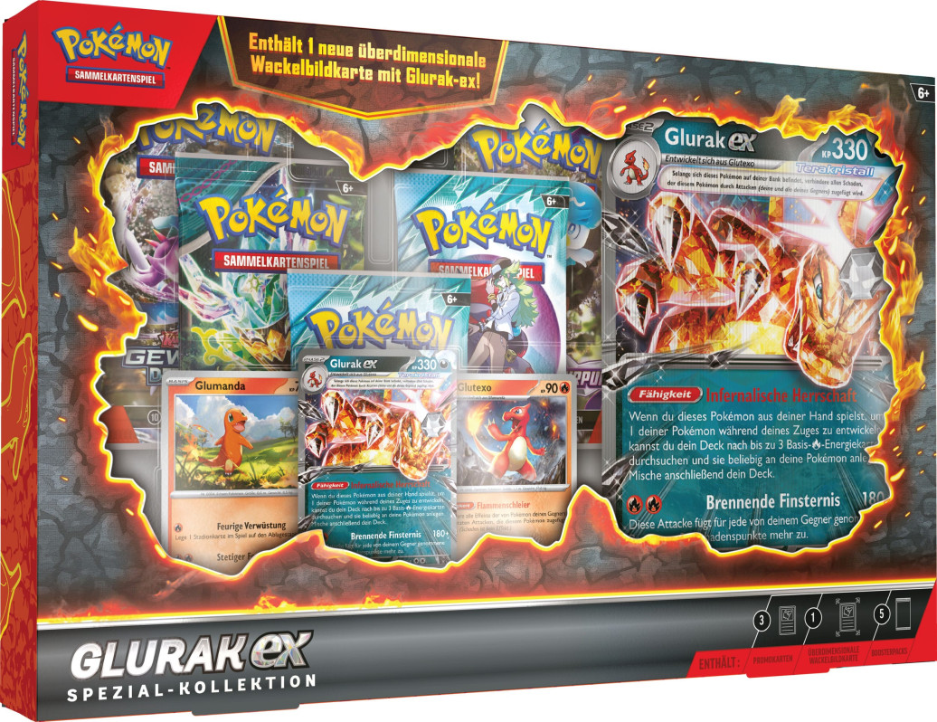 Pokémon TCG Spezial-Kollektion Glurak 2025 *Deutsche Version*