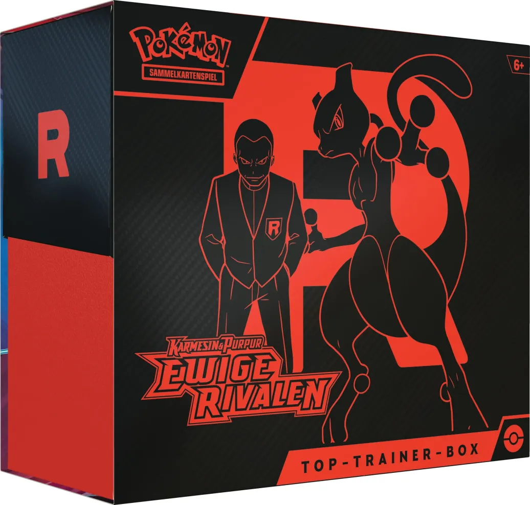 Pokémon KP10 Karmesin & Purpur - Ewige Rivalen Top Trainer Box *Deutsche Version*