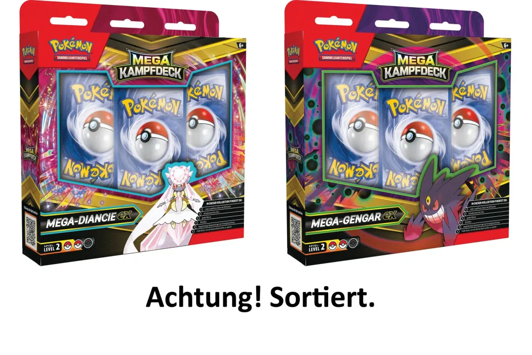 Pokémon TCG Mega-Kampfdeck Oktober 2025 *Deutsche Version*