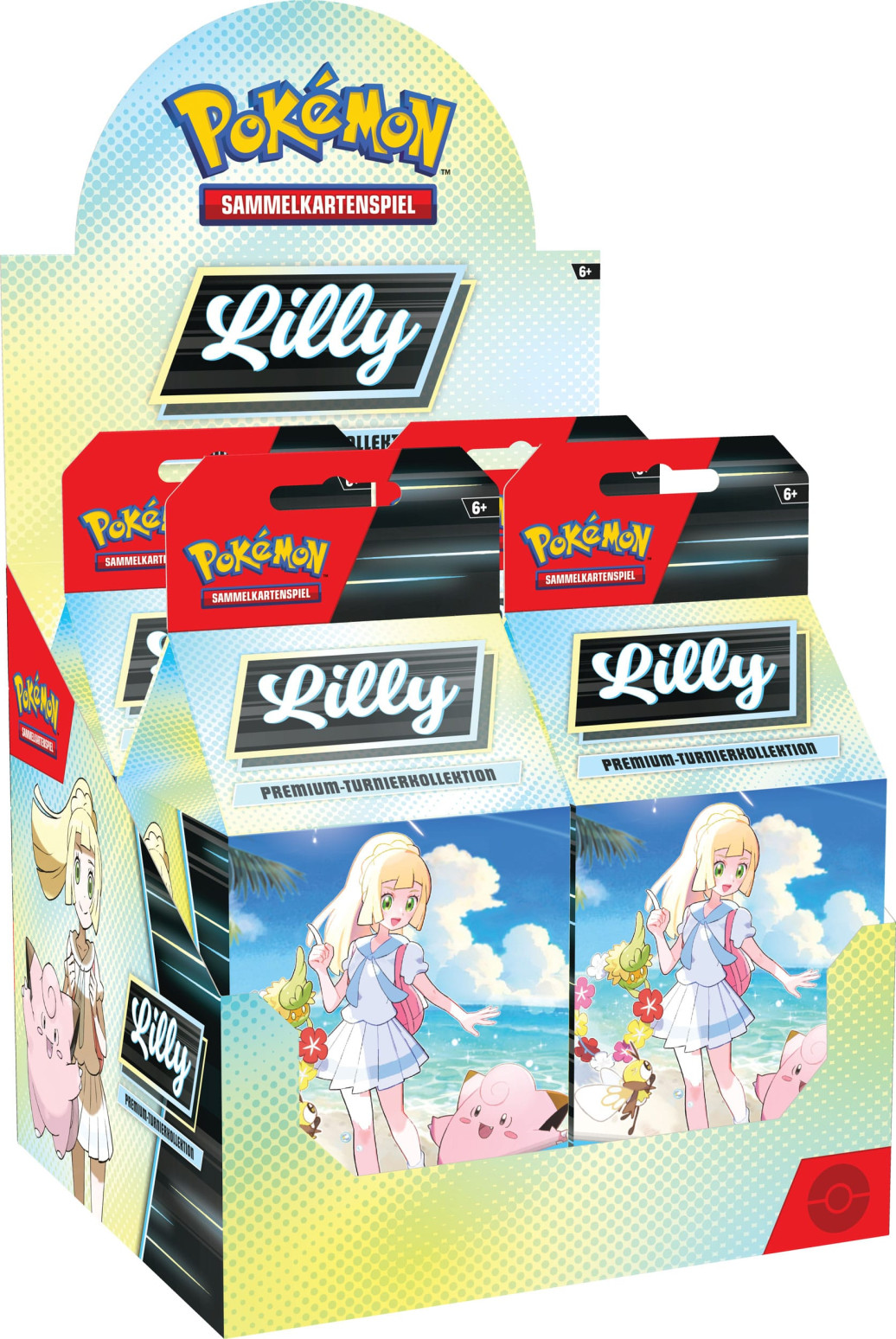 Pokémon TCG Premium-Tunierkollektion Lilly *Deutsche Version* Display (4)