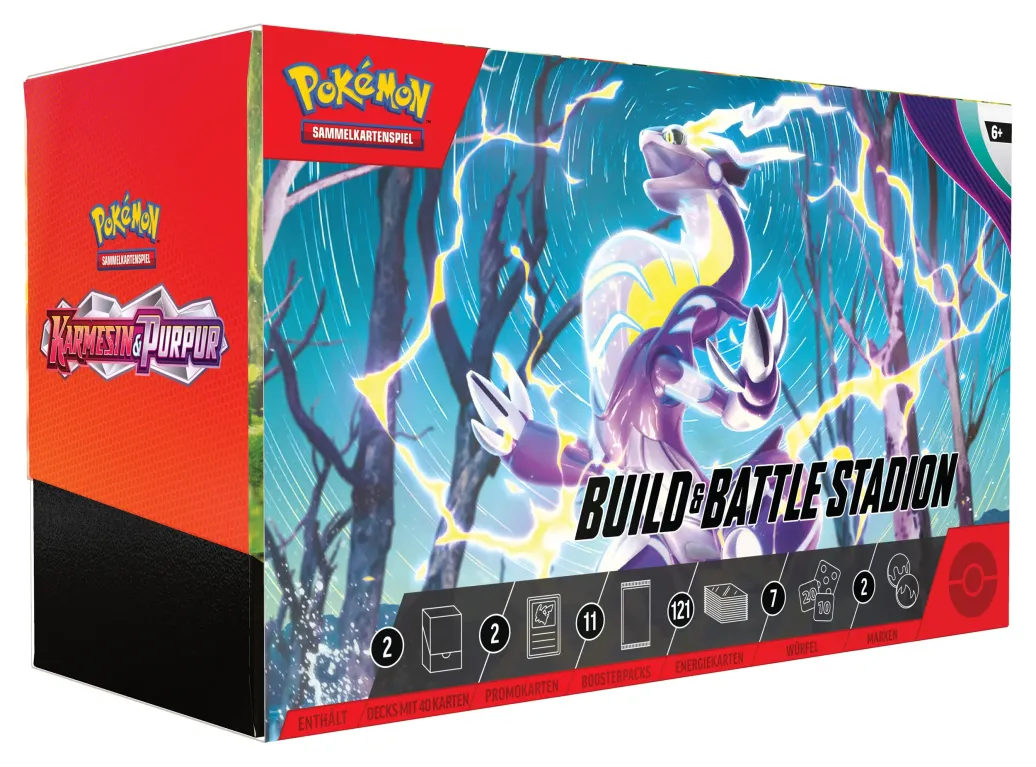 Pokémon Karmesin & Purpur Build & Battle Stadion *Deutsche Version*