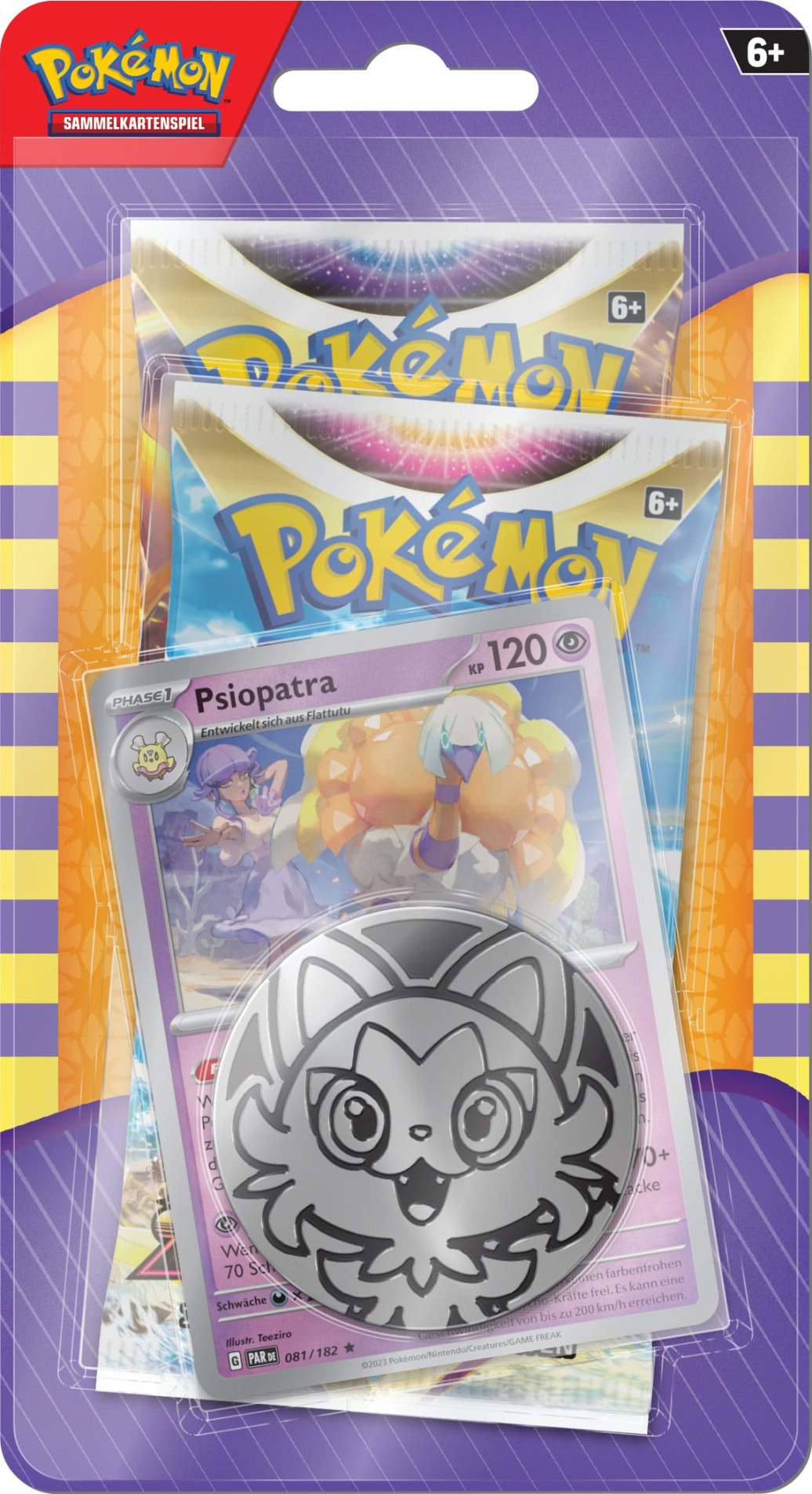 Pokemon Generic Blister Booster Doppelpack 2er-Pack August 2024 *Deutsche Version*