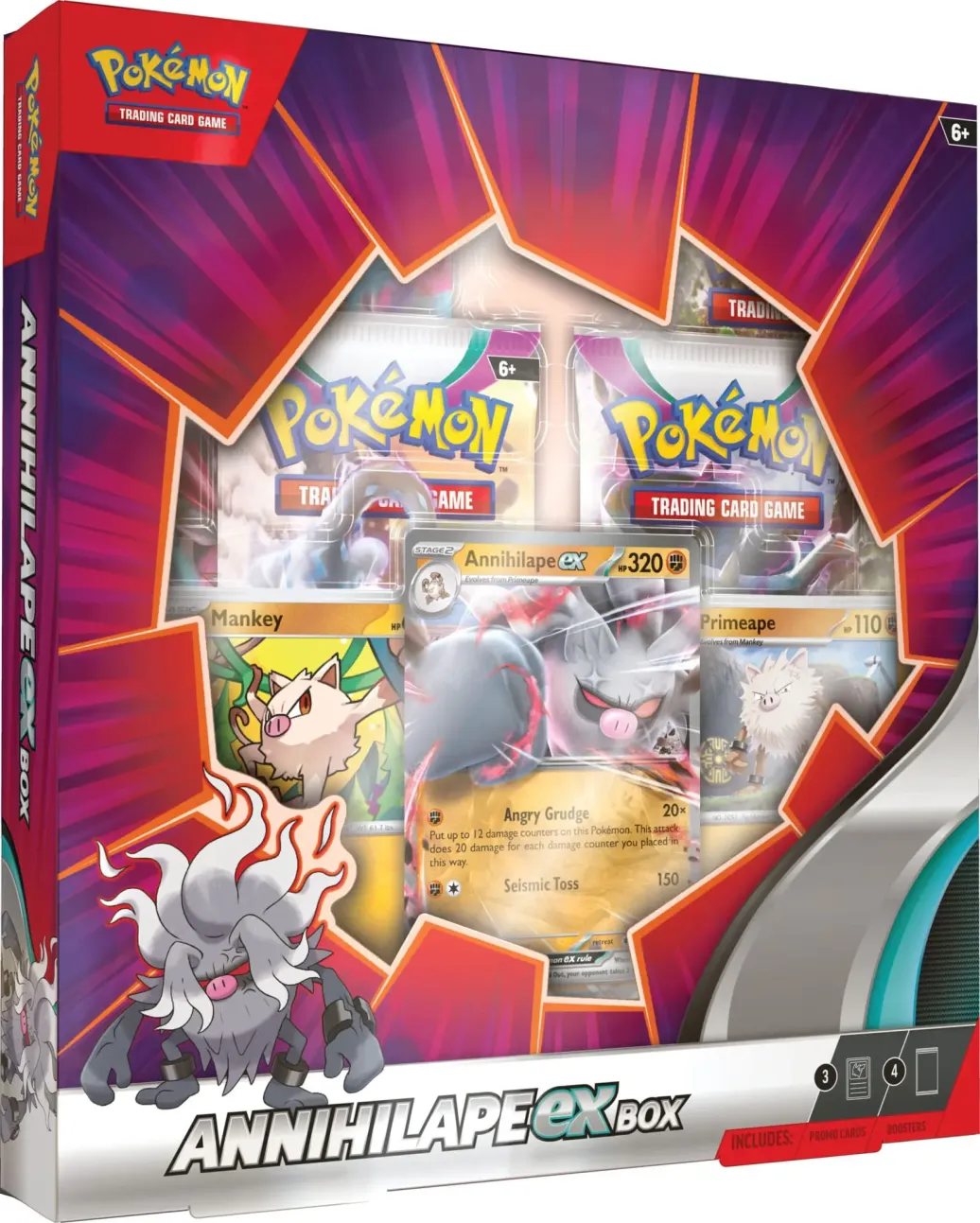 Pokémon July EX Box Annhilape *Englische Version*