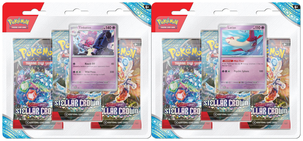 Pokémon TCG Scarlet & Violet 07 Blister Booster 3er-Pack *Englische Version* Set (2)