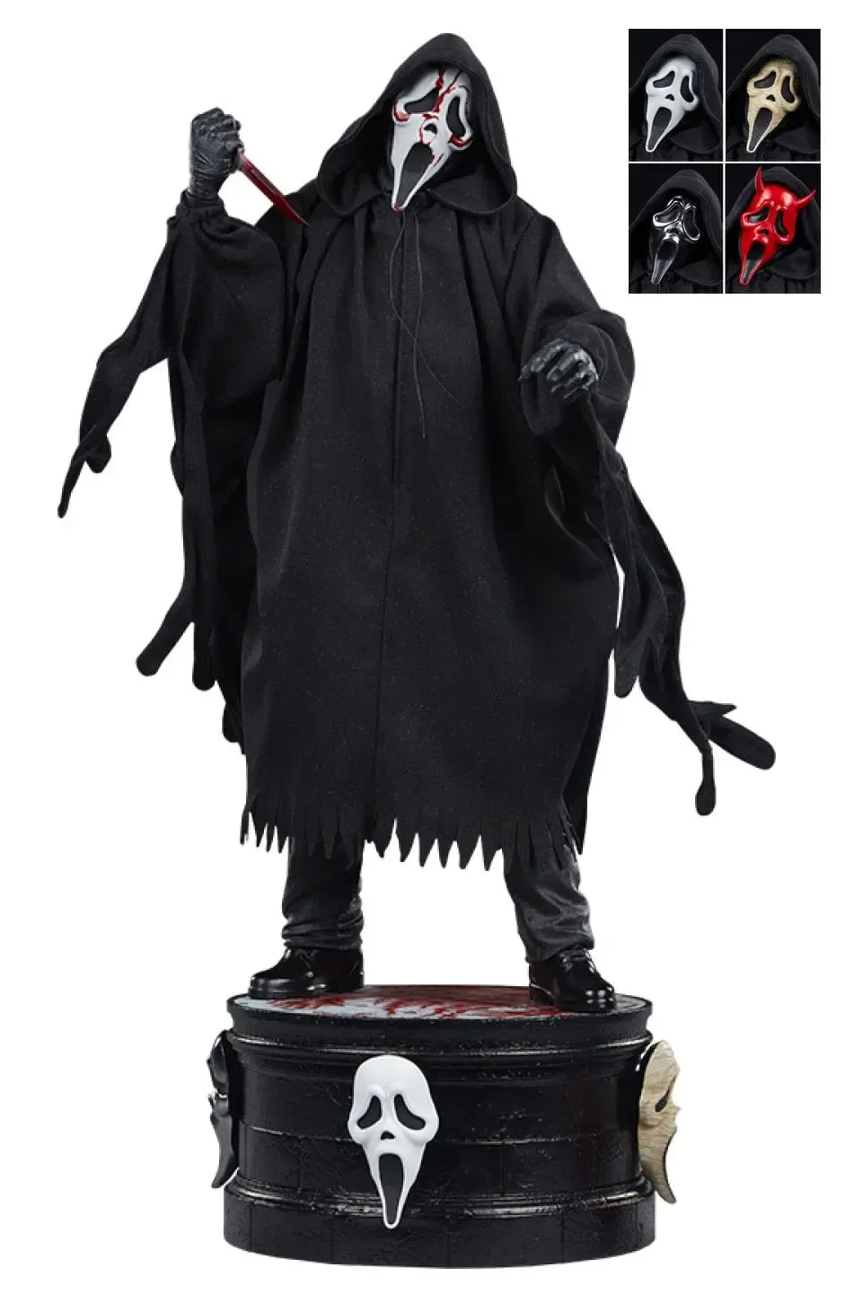 Ghost Face Statue 1/4 Deluxe Version 57 cm