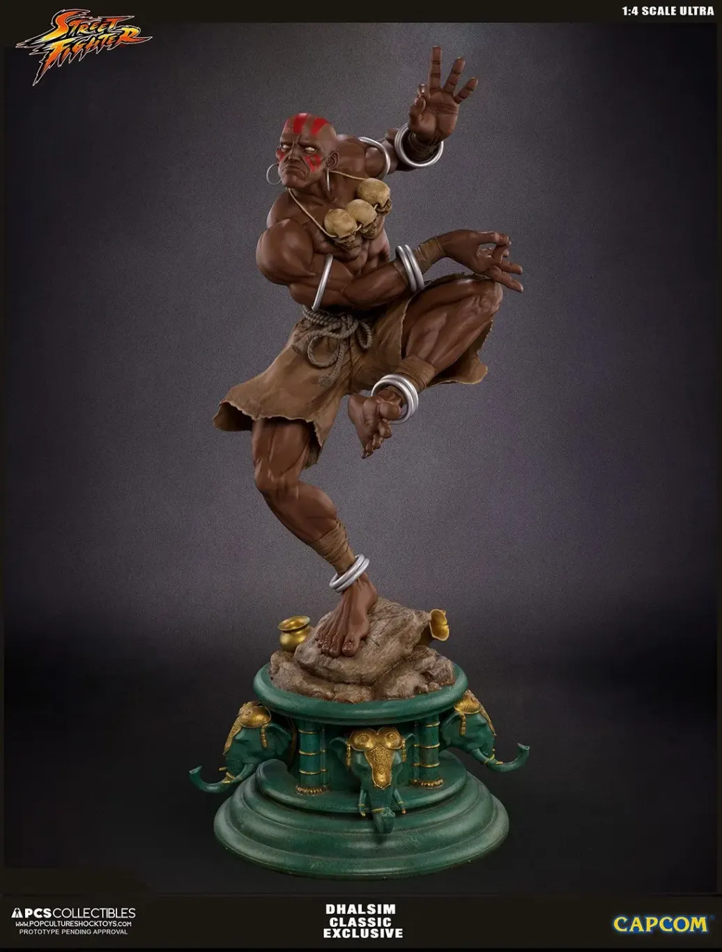 Street Fighter V Ultra Dhalsim Classic Statue 62 cm Exclusive