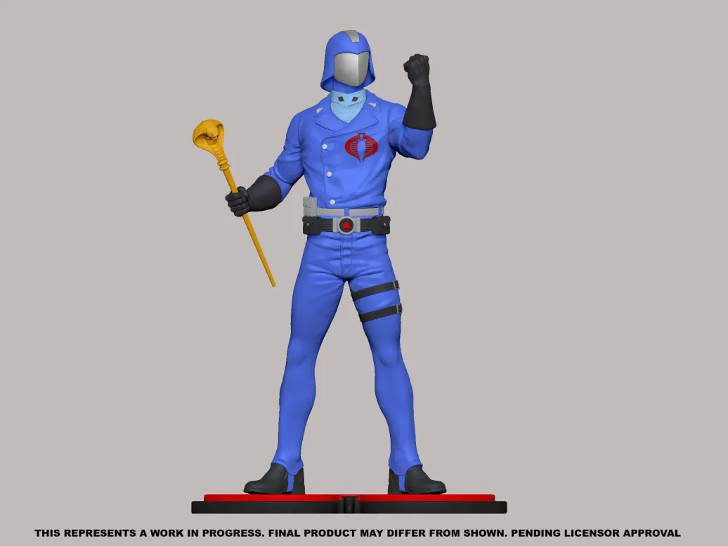G.I. Joe PVC Statue 1/8 Cobra Commander