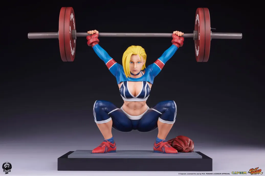Street Fighter Premier Series Statue 1/4 Cammy: Powerlifting SF6 41 cm