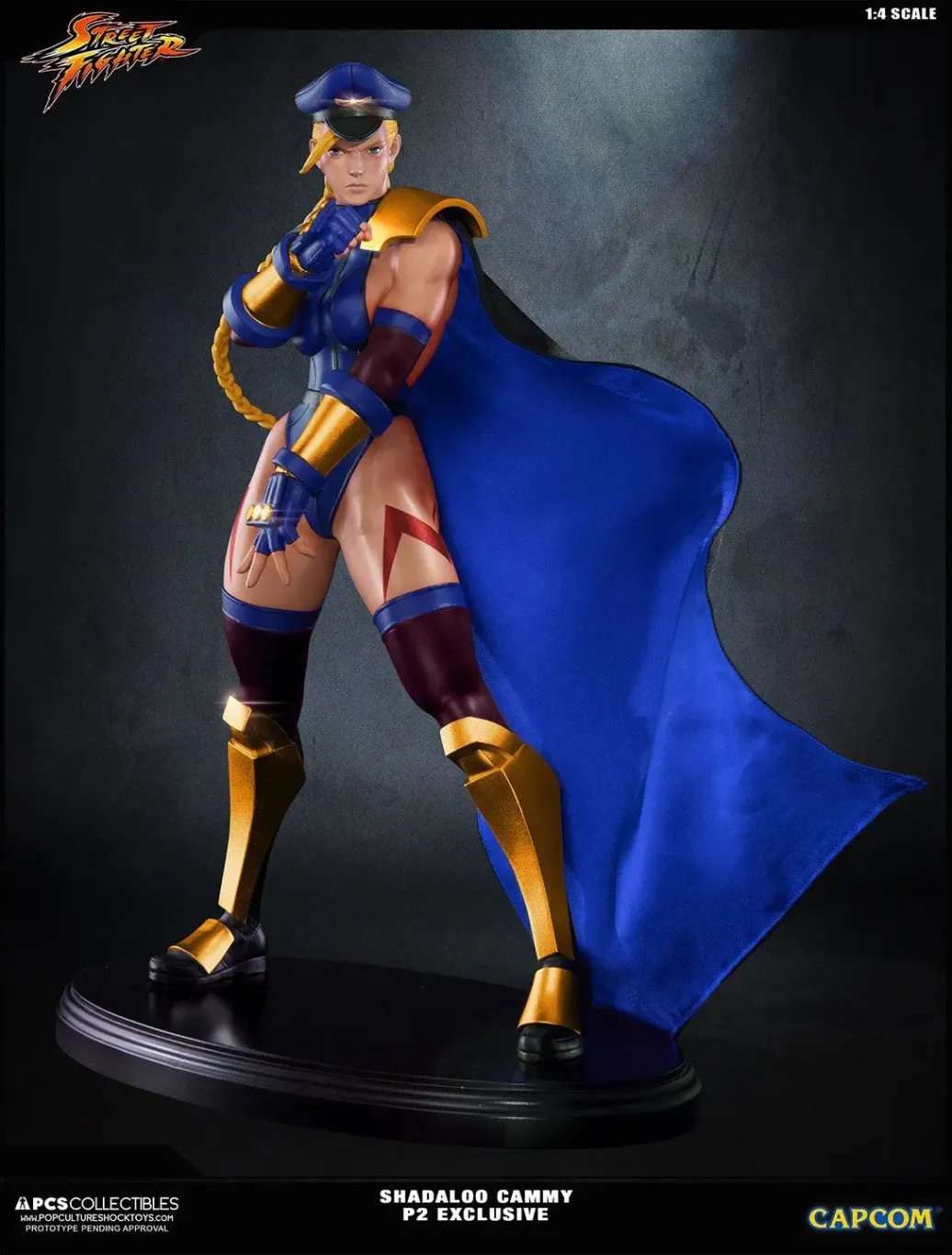 Street Fighter IV Shadaloo Cammy Statue 43 cm PCS Player 2 Exclusive