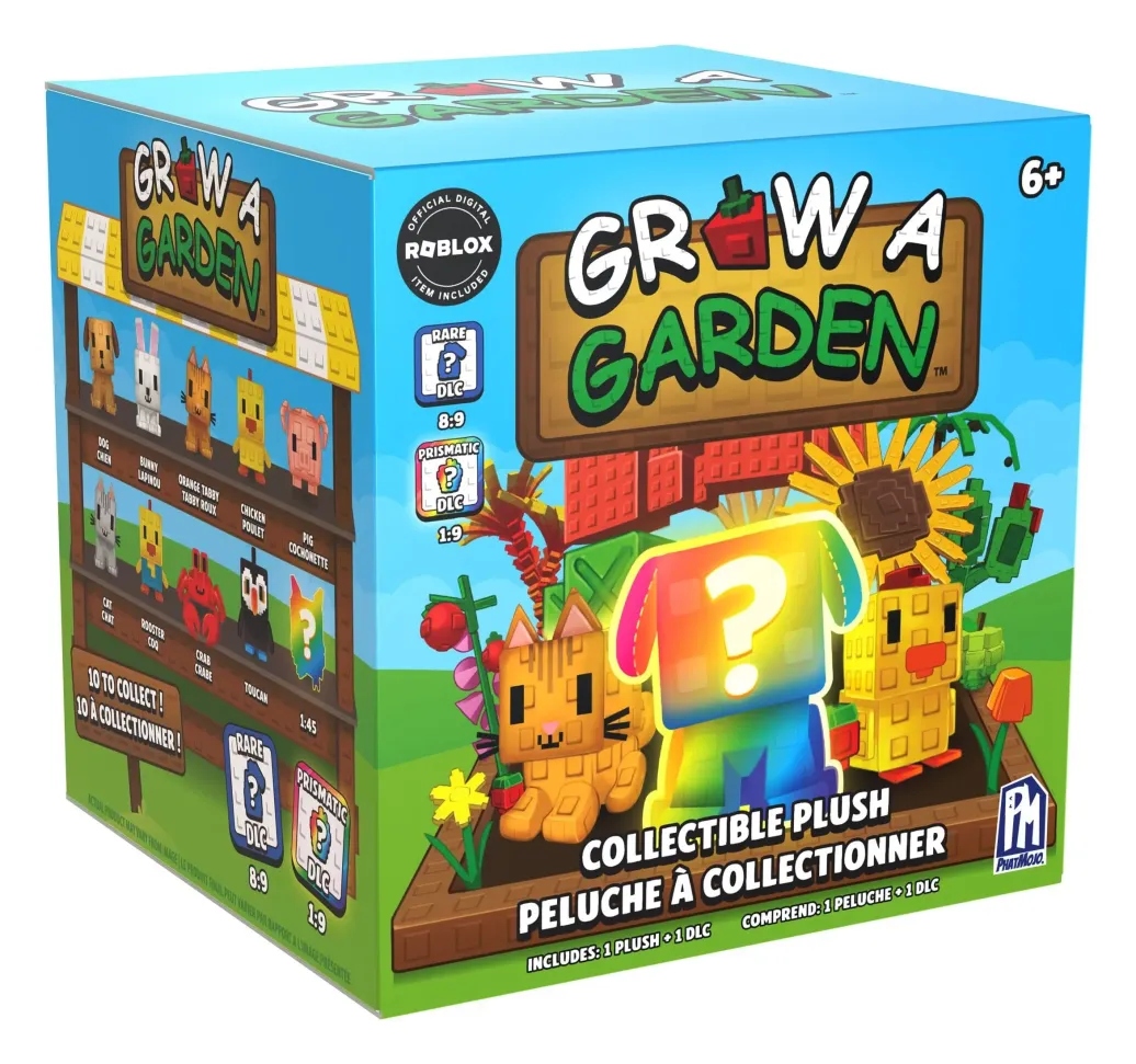 Roblox Grow a Garden Blind Box Plüschfigur 10 cm