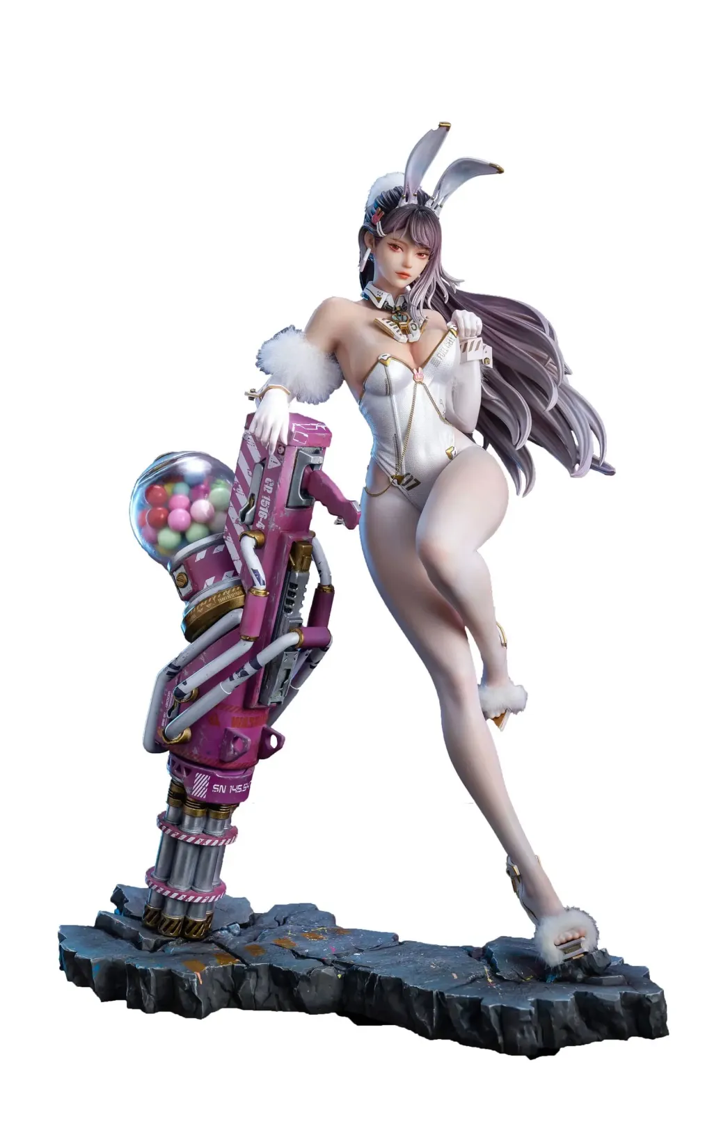 Original Character PVC Statue 1/6 Bright Rabbit Illustration by Loull Aroll x New Era 37 cm 