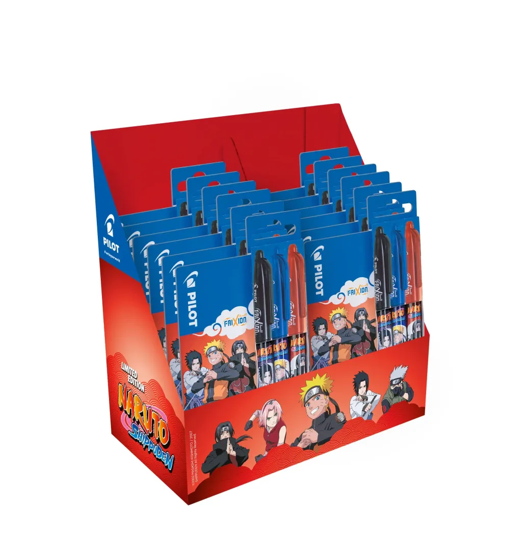 Naruto Shippuden Kugelschreiber FriXion Ball Naruto Limited Edition 3er Pack LE 0.7 (12)