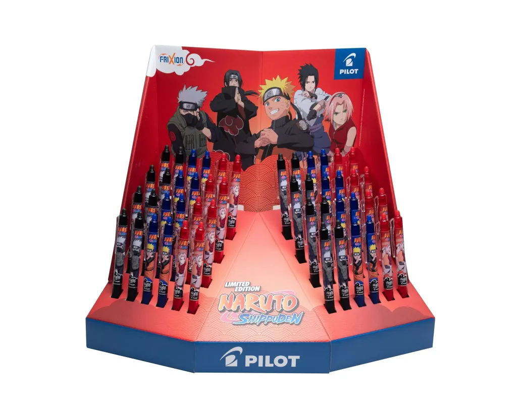 Naruto Shippuden Kugelschreiber FriXion Ball & Clicker Naruto Limited Edition LE 0.7 (48)