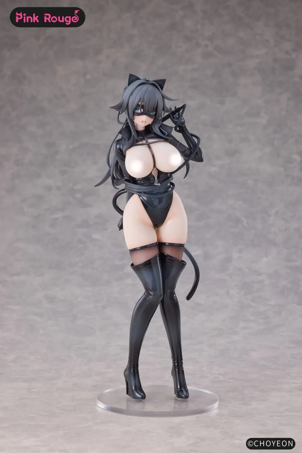 Original Character PVC Statuen 2er-Set 1/6 Cat Woman Happy-chan DX Ver. 27 cm 