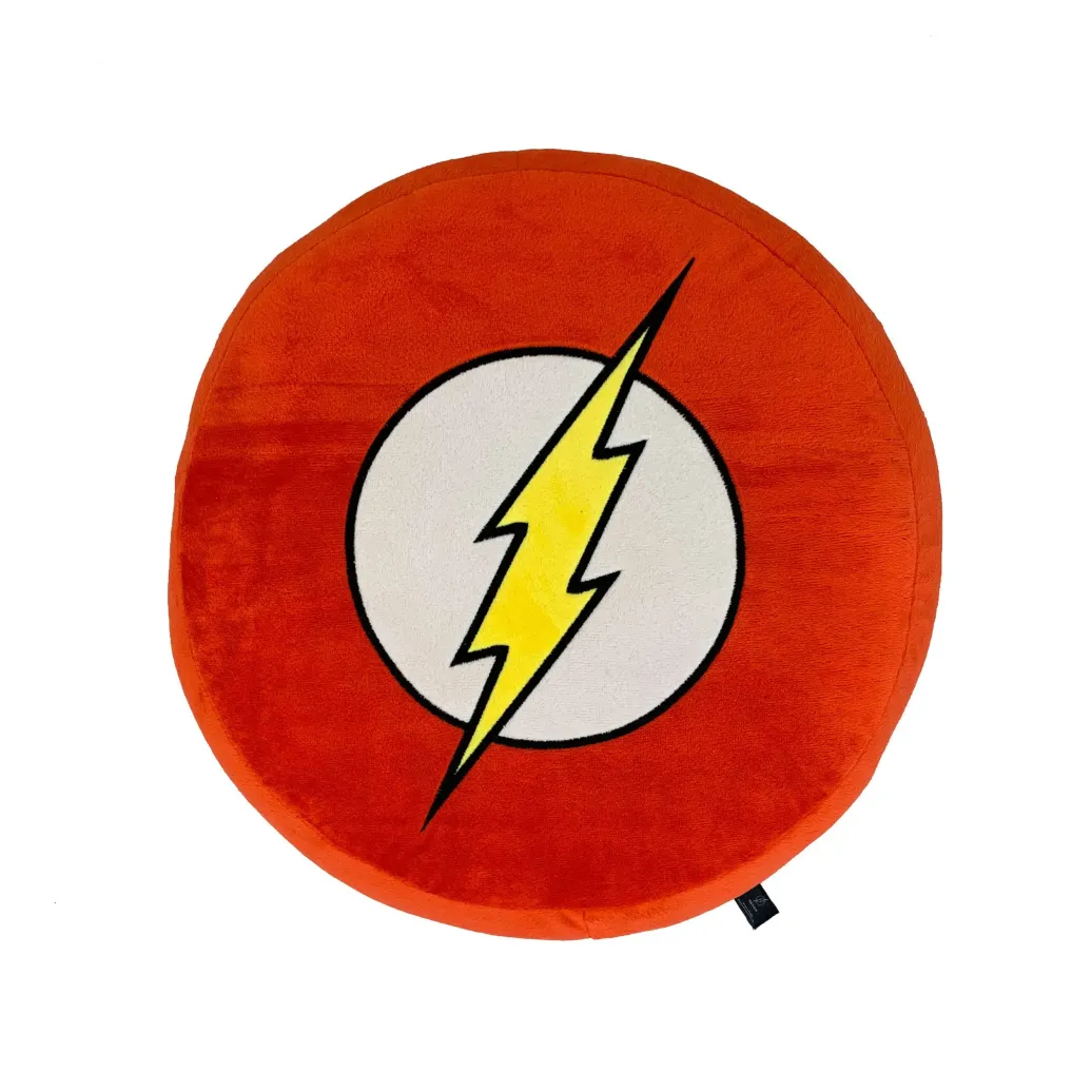 DC Comics Plüschkissen Flash Logo 35 x 35 cm