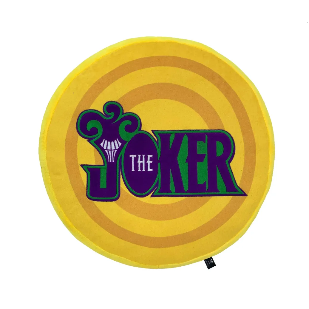 DC Comics Plüschkissen Joker Logo 35 x 35 cm