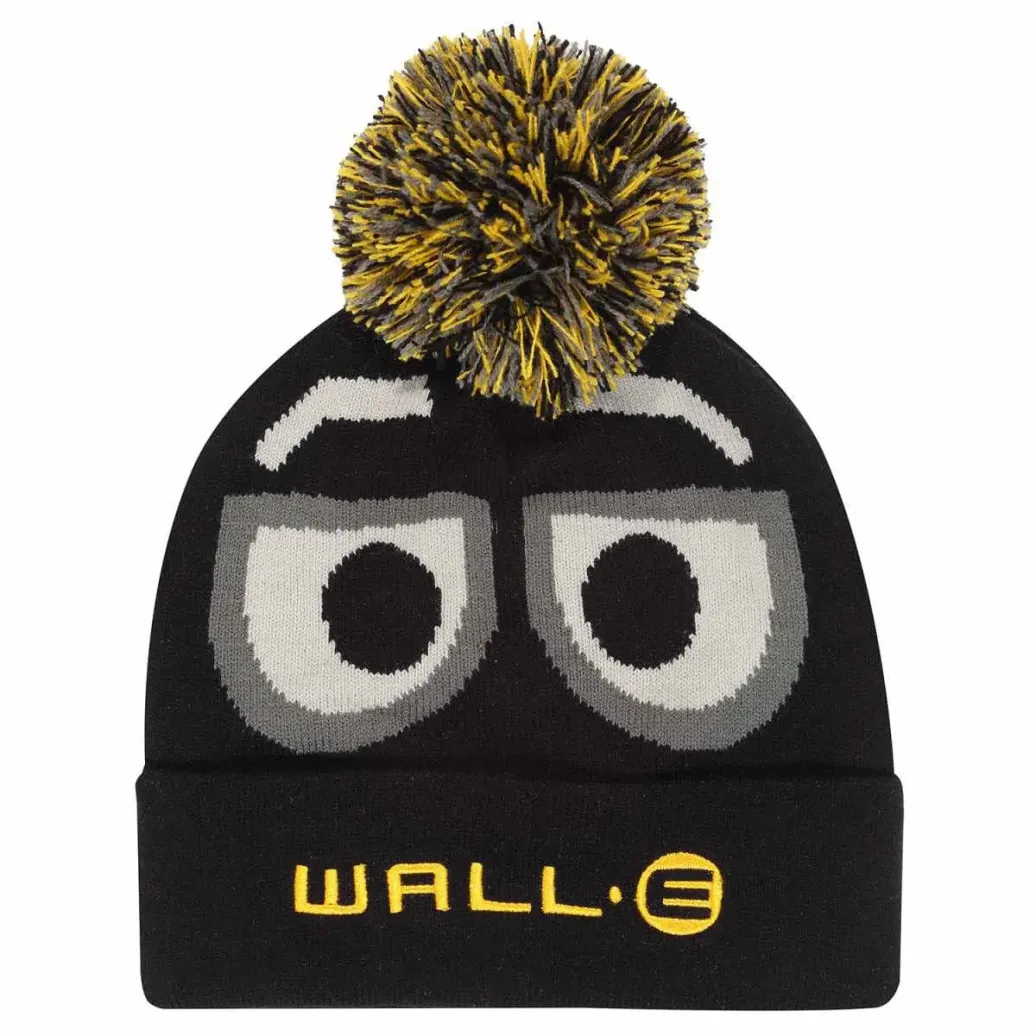 Wall-E Pom-Pom Beanie Wall-E Face