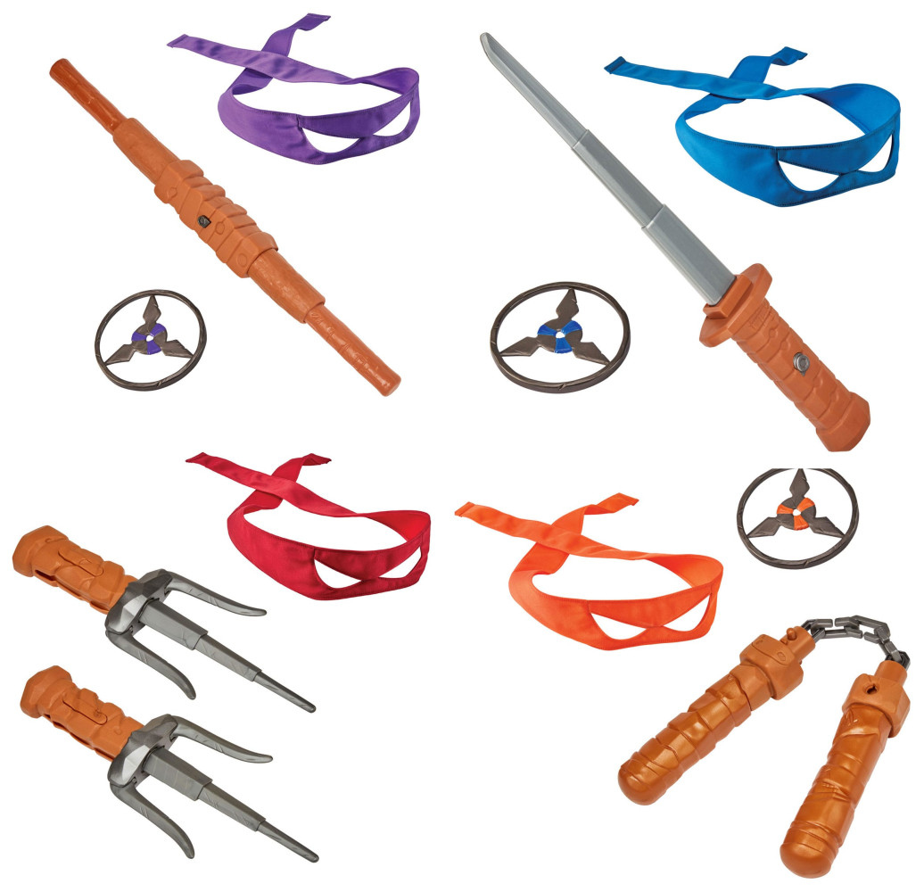 Teenage Mutant Ninja Turtles: Mutant Mayhem Rollenspiel-Repliken-Sets Sortiment (6)