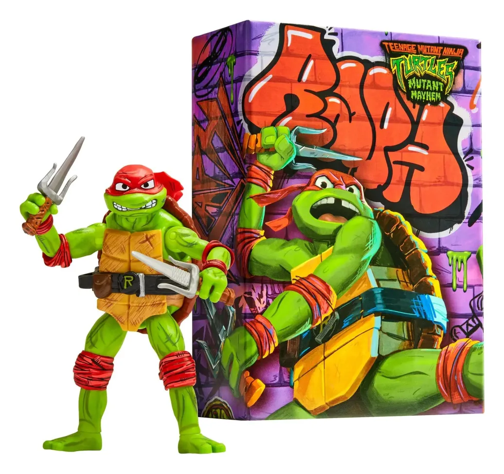 Teenage Mutant Ninja Turtles: Mutant Mayhem Action Figur Comic Con Raphael 18 cm