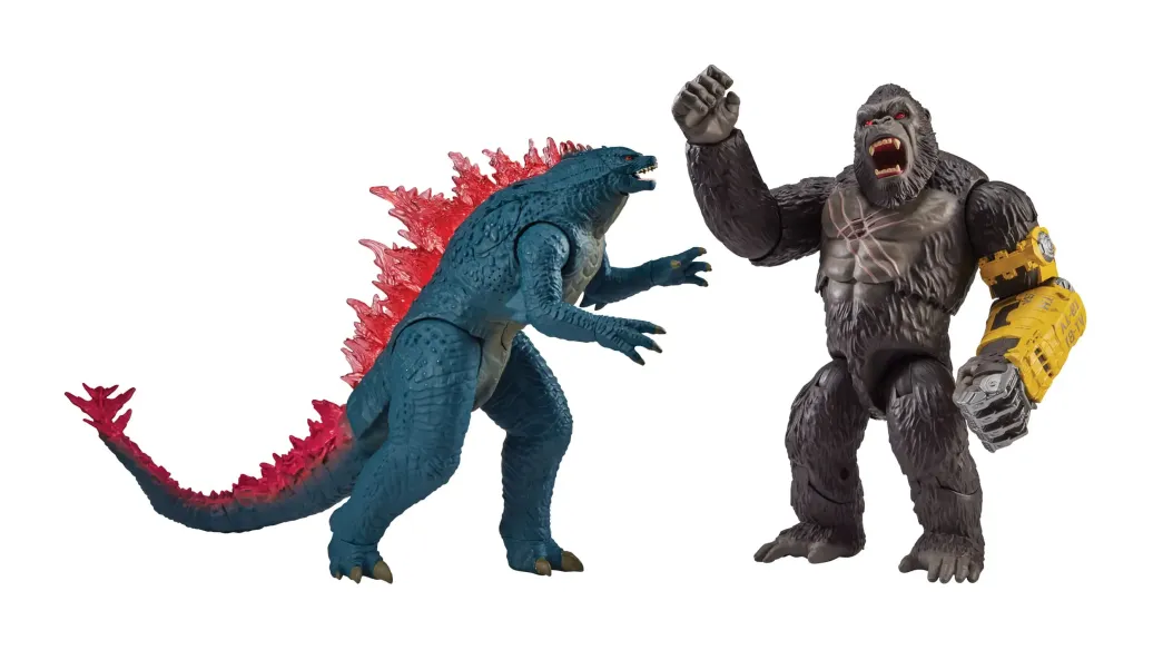 Godzilla × Kong: The New Empire Mega Titans Actionfiguren 33 cm Godzilla & Kong Sortiment (2)