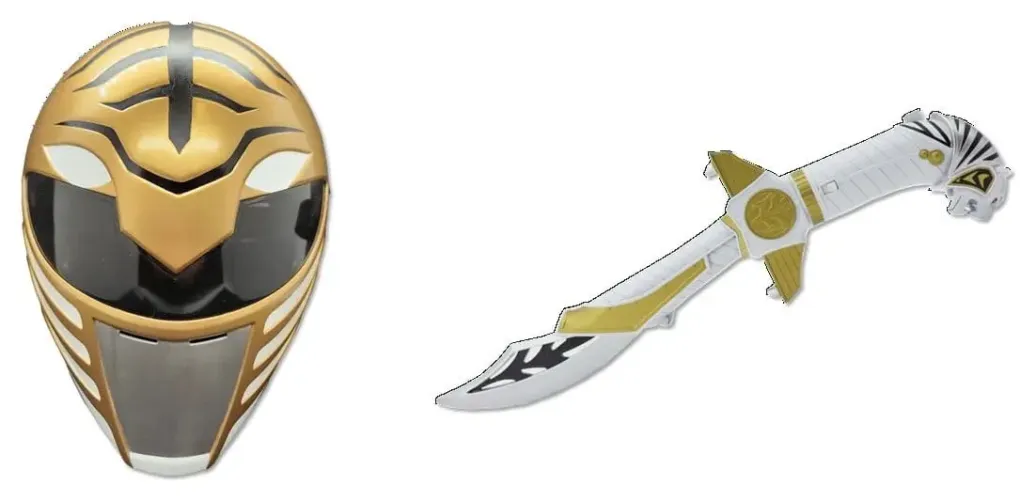 Power Rangers White Ranger Rollenspiel-Bundle