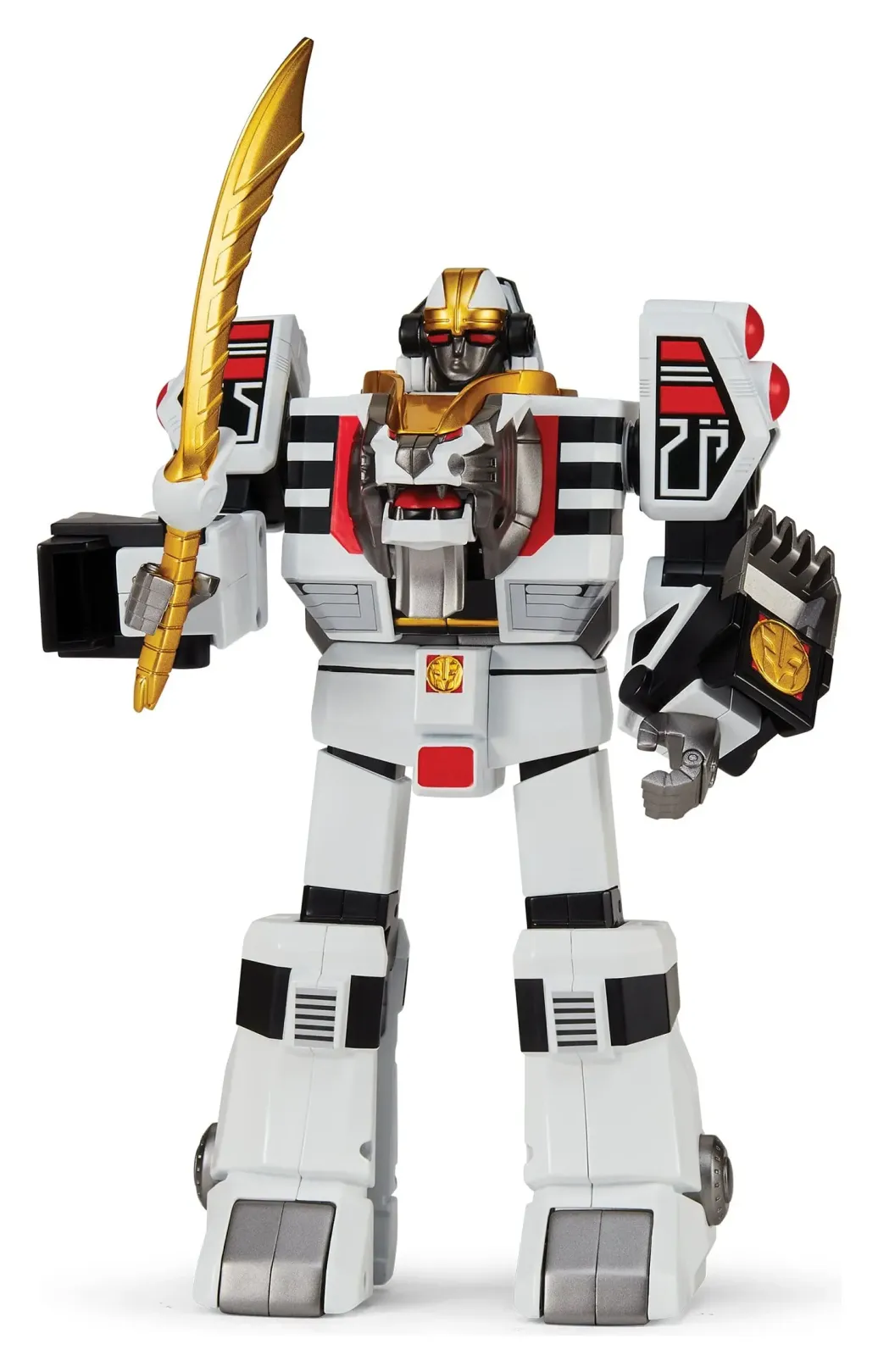 Power Rangers White Tigerzord Actionfigur 25 cm