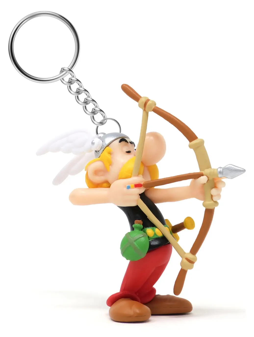 Asterix Schlüsselanhänger Bogenschießen