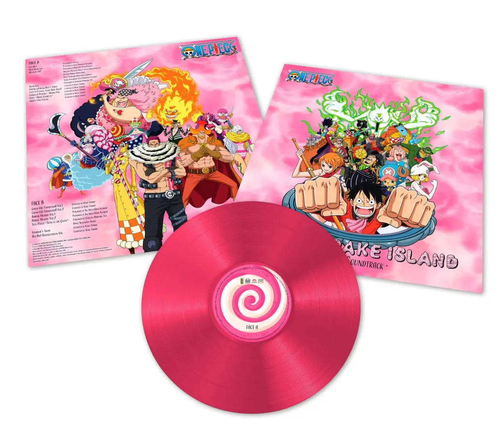 One Piece Original Soundtrack LP Vinyl Whole cake Island 