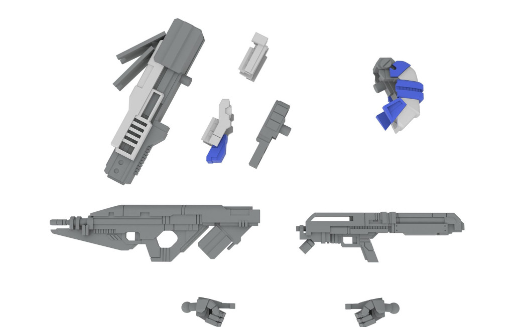POWERDoLLS2 Zubehör-Set 1/48 5inM PLD Extension Set A