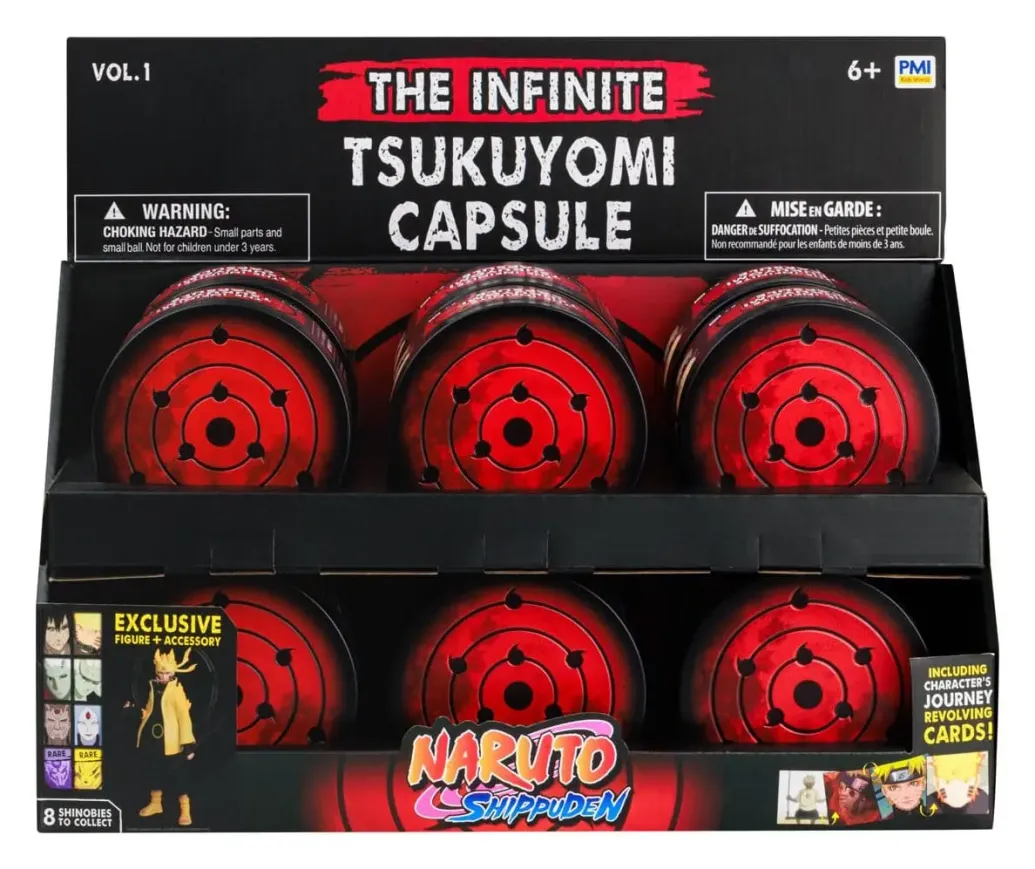 Naruto Shippuden Blind Capsule Figuren Infinite Tsukuyomi 7 cm Vol. 1 Display (12)