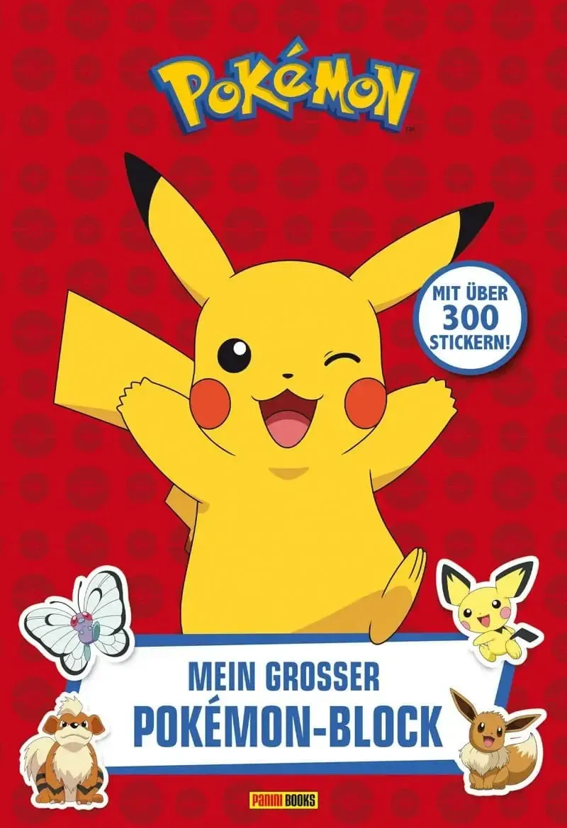 Pokémon Buch Mein großer Pokémon-Block