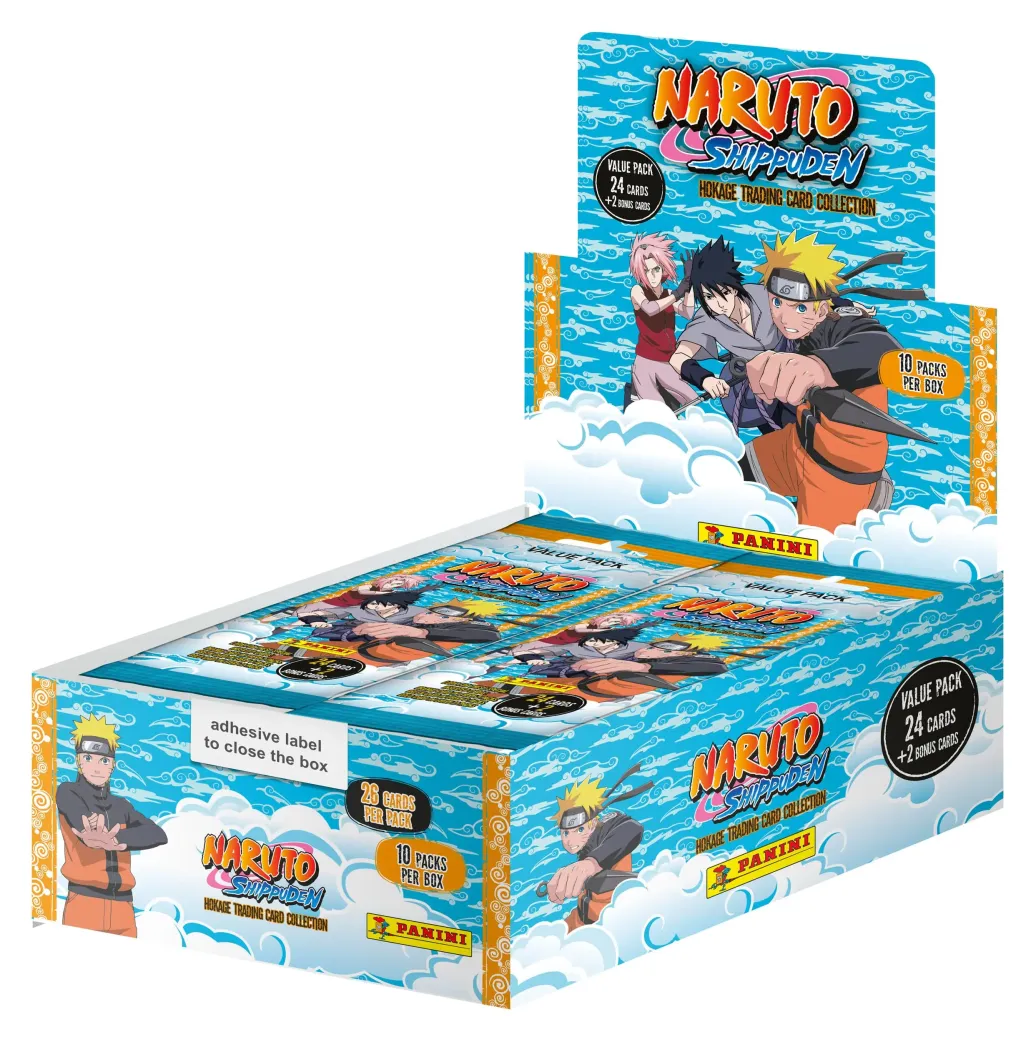 Naruto Shippuden Sammelkarten Hokage Trading Card Collection Value Packs Display (10) *Englische Version*
