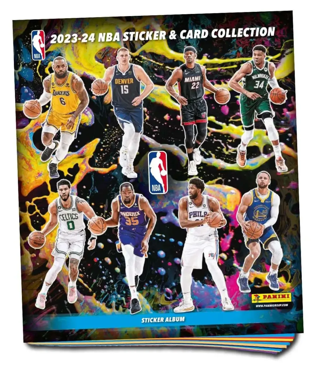 NBA Sticker & Trading Cards Collection 2023-24 Sticker Album *Englische Version*