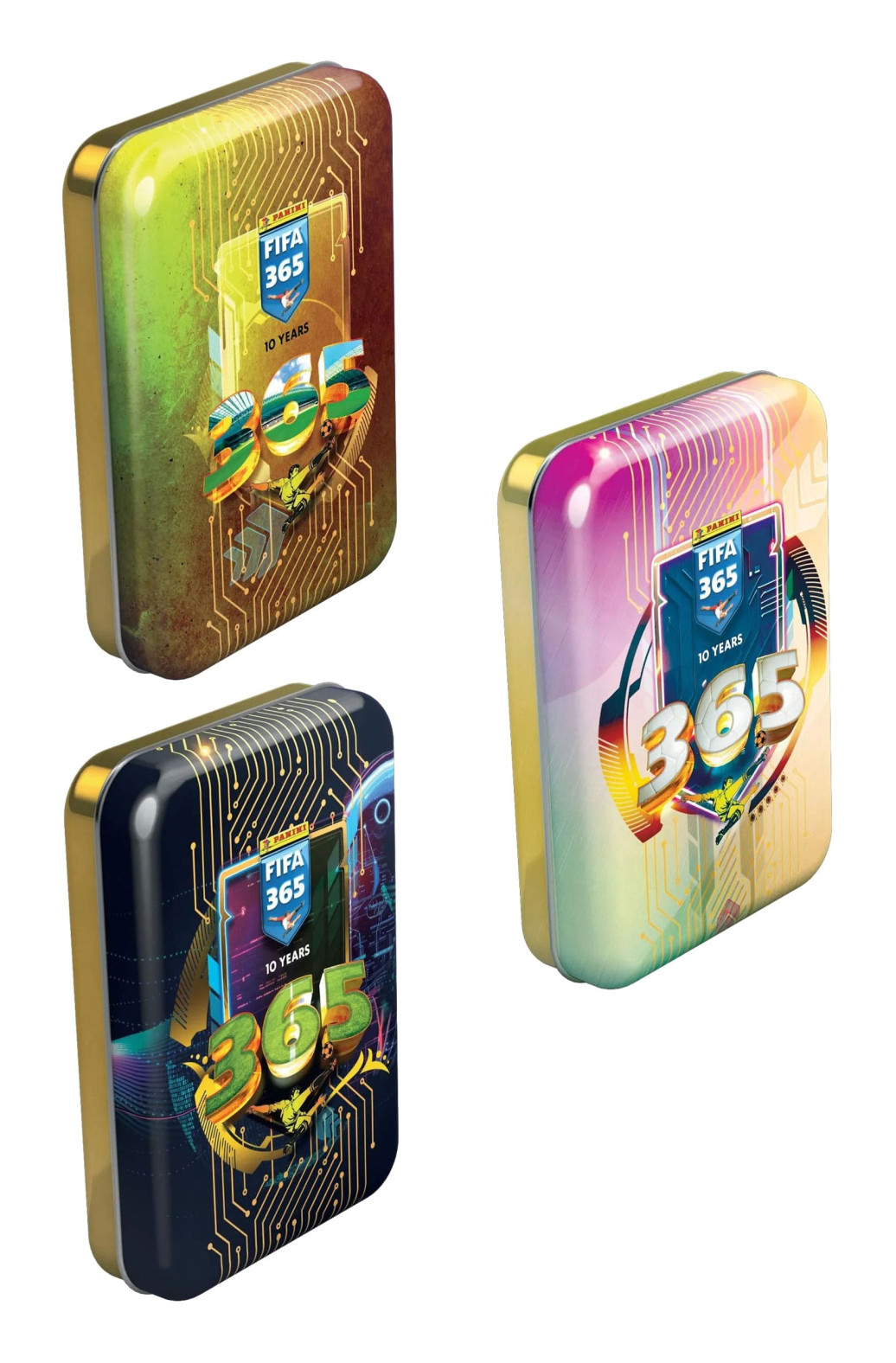 FIFA 365 Adrenalyn XL 2025 Trading Cards Pocket Tins Umkarton (5)