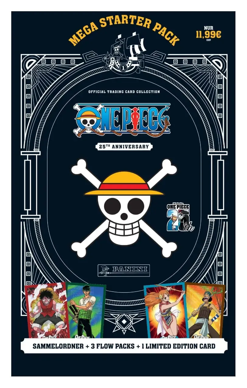 One Piece Sammelkarten Starterset 25th Anniversary *Deutsche Version*