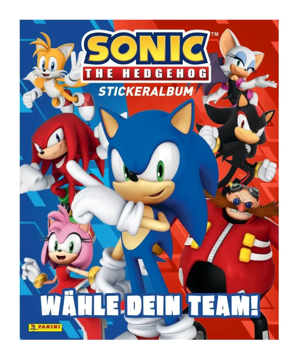 Sonic the Hedgehog Sticker Collection Album *Deutsche Version*