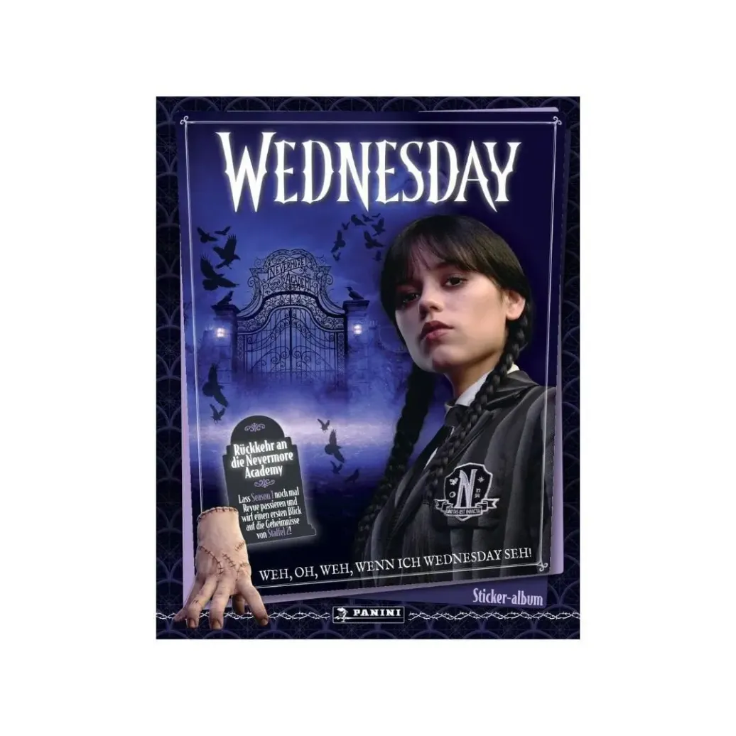 Wednesday 2 Sticker Collection Album *Deutsche Version*