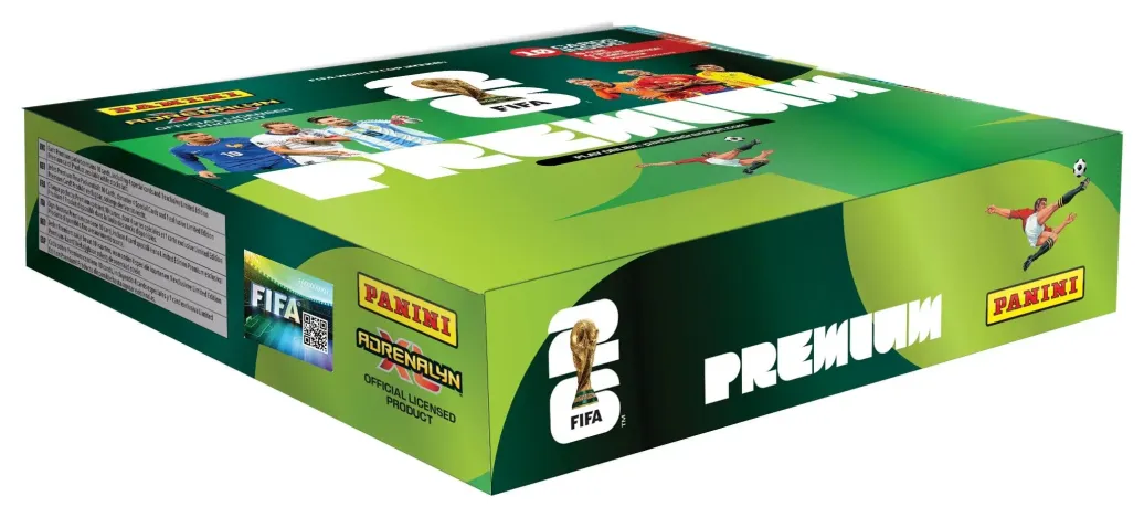 FIFA World Cup 2026 Trading Cards Premium Flow Pack Box (10)
