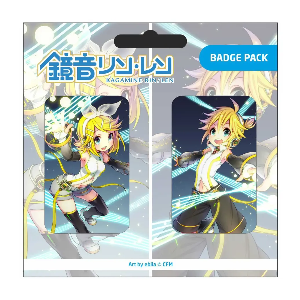 Hatsune Miku Ansteck-Buttons Doppelpack Set C